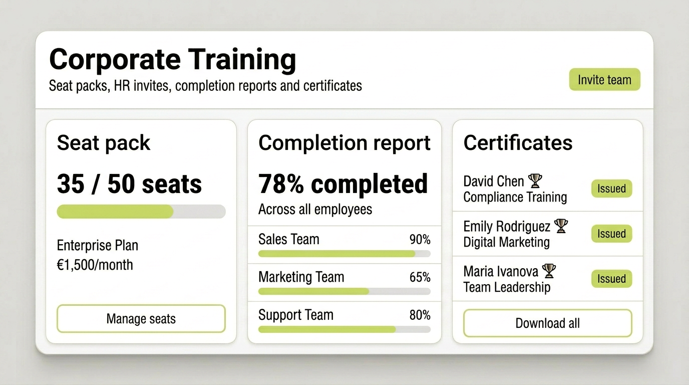 Corporate training